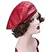 Lawliet Womens Faux Leather Beret Beanie Hat Army Military Adjustable Fashion T294 (Wine)