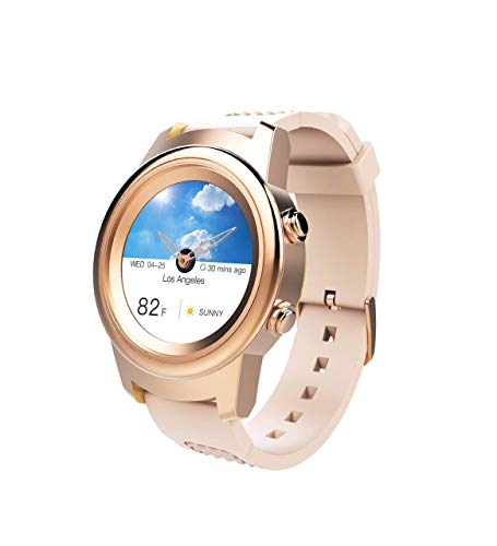 3Plus Callie Hybrid SmartWatch for Women, 30+ Day Battery | Heart Rate Monitor, Pedometer, TFT Vibrant Display, Sleep Tracker, Calorie/Step Counter, Music Controls, for iPhone and Android | Rose Gold