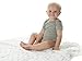 100% Organic Cotton Muslin Swaddle Blanket Set “Modern” by Lulu Love Baby – 2 Pack – Unisex Design for Girls & Boys – Perfect Shower Gift Idea