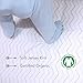 Luvberries 100% Organic Cotton Crib Sheets (Set of 2) for The Baby Bjorn Travel Crib, Baby and Toddler, Fitted Crib Sheets, for Boys & Girls (Grey and White)