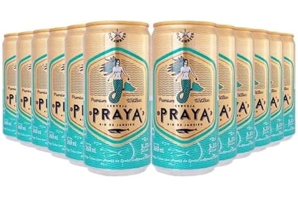 Cerveja Praya Witbier Pack com 12 Latas 269ml