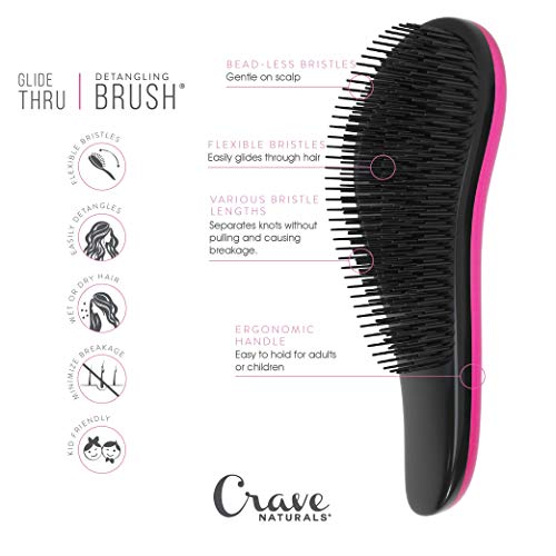 3 Detangling+Brush+Detangler+Tangle+Adults