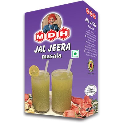 MDH Jal Jeera Masala - 100g / 3.5 oz (Pack of 2)