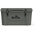 Grizzly 45 Cooler | 45 qt Ice Chest Durable Rotomolded Insulated | Made in The USA | Warranty for Life | for Beach Boat Camping Fishing Hunting | G45