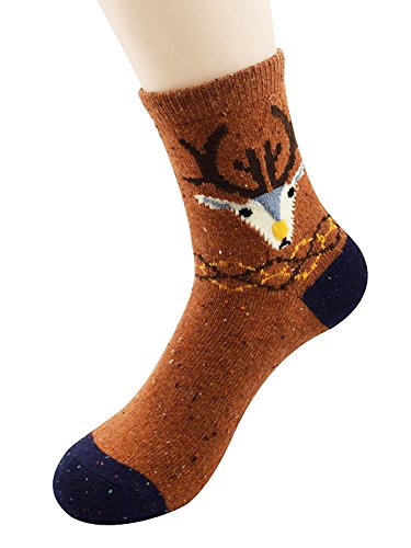 Womens merino ragg wool crew socks