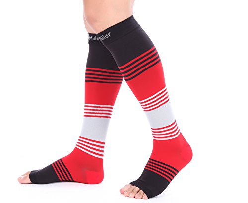 image for Doc Miller Premium Open Toe Compression Sleeve Dress Series 1 Pair 20-