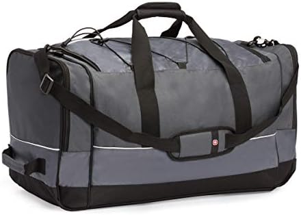SWISSGEAR 28" Duffel Bag | Gym Bag | Travel Duffle Bags | Men's and Women's - Charcoal 7 SWISSGEAR 28" Duffel Bag | Gym Bag | Travel Duffle Bags | Men's and Women's - Charcoal