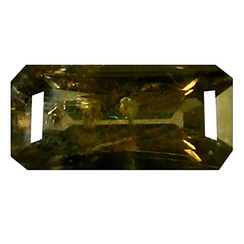 1.44 ct OCTAGON CUT (9 x 4 mm) 100% NATURAL GENUINE UNHEATED UNTREATED CEYLON GREEN SAPPHIRE LOOSE GEMSTONE