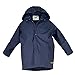 Splashy Children's Rain Jacket (8, Navy)