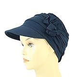 Bamboo Fashion Hat (Dark Blue Turquoise)