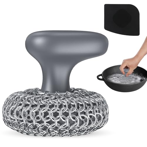 Cast Iron Scrubber Dish Brush