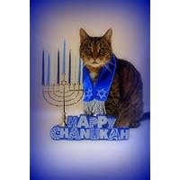 Snarky By Nature Greetings Funny Cat Hanukkah Card (Set of 5)