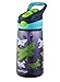 Contigo AUTOSPOUT Straw Striker Kids Water Bottle, 14oz, Navy Planes Graphic