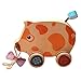 B. toys- Happy Go Piggy – Developmental Toy- Wooden Pull Toy –walk-A-Long Pull toy for Toddlers- 18 months +