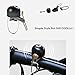 Pioneeryao Bike Bell for Road & Mountain Bikes - Black