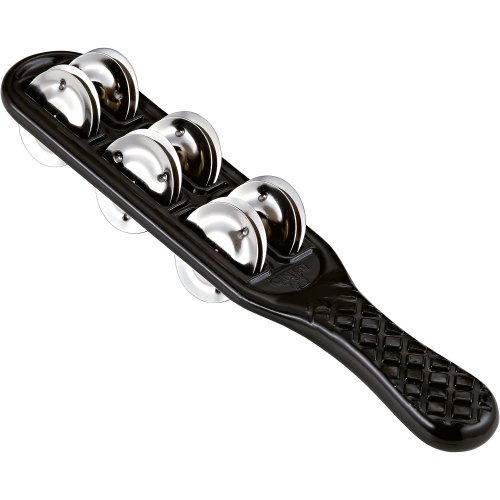 Nino Percussion NINO13BK ABS Plastic Jingle Stick, Black