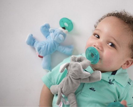 WubbaNub Blue Bear Pacifier