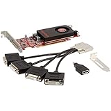 VisionTek Radeon 7750 SFF 1GB DDR3 5M VHDCI (4x DVI-D, miniDP) Graphics Card - 900669