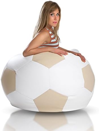 Turbo Beanbags Soccer Ball Large Bean Bag Chair