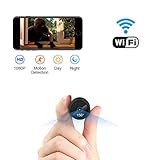 AOBO Hidden Camera WiFi Camera Mini Wireless HD 1080P Indoor Home Small Hidden Nanny Cam Security Cameras (spy Camera)