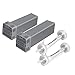 Generic Cartridge Filter Kit for Soclean 2 Machines - Includes 2 Replacement Cartridge Filter and 2 Replacement Check Valve - Cartridge Carbon Filter Kit (2 Set)
