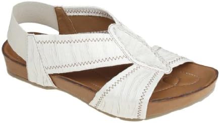 Kalso Earth Women's Enrapture T-Strap Sandal,Cream,6 M US