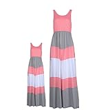Anboo Mommy and Me Matching Dresses Long Maxi Beach Sundress