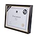 kieragrace 3 Pack Accent Document Frame with Plexi Sheet, 8.5 by 11