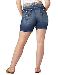 Pantalones cortos para dama, talla grande