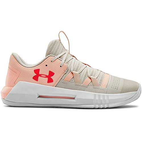 Under Armour Women's Block City 2.0 Volleyball Shoe, Summit White (102)/Peach Frost, 9 Pricepulse