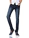 Demon&Hunter Men's Blue Skinny Fit Stretch Jeans DHS8L48