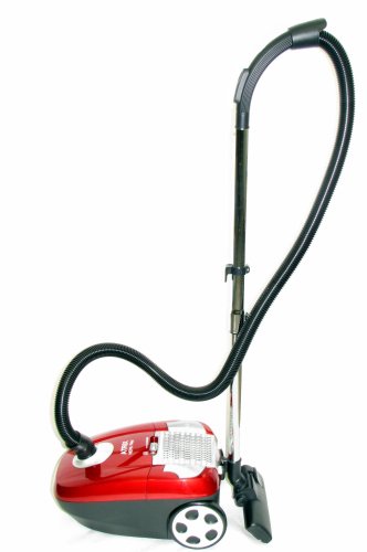 Atrix - Turbo Red AHC-1 Canister Vacuum with 6 Quart HEPA filter and Variable Speed
