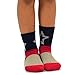 TeeHee Kids Boys Fashion Fun Cotton Crew Socks 6 Pair Pack (6-8Y, Big Star)