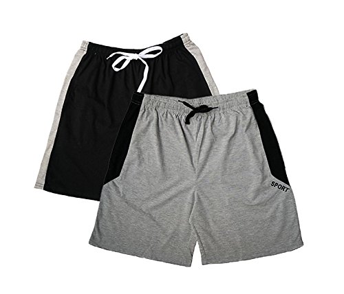 syda men's shorts cotton pack of 2 (combo)