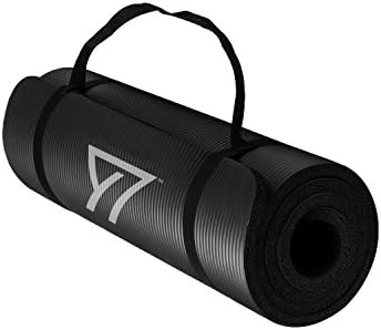 Y7 Concept Exercise Yoga Mat Non-Slip 10mm Thick for Home & Gym - NBR Large with Carry Strap + Carry Bag – Fitness Workout Pilates Camping