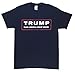 Donald Trump for President Make America Great Again T Shirt-Navy-Small