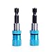 Drill Warehouse 2 Pack 1/4 inch Hex Shank Drill Bits Screwdriver Bit Holder Screw Magnetic Drill Pack of 2