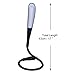 USB Lamp for Laptop, LED Book Light, Dimmable Reading Light 14 LED Lights Touch Control 3 Brightness Levels(Black)