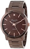 Kenneth Cole New York Men's KC9287 Rock Out Brown Dial Diamond Dial Analog Bracelet Watch