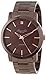 Kenneth Cole New York Men's KC9287 Rock Out Brown Dial Diamond Dial Analog Bracelet Watch