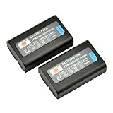DSTE® 2x EN-EL1 Replacement Li-ion Battery for Nikon Cooipix 4300 4500 4800 5400 5700 8700 880 885 99 E880 Konica Minolta DG-5W Dimage A200 Camera as NP-800