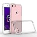 iPhone 7 Case, Bastex Soft Slim Fit Flexible Clear Transparent Rubber Back Cover Fused TPU Clear Side Bumper Case for Apple iPhone 7