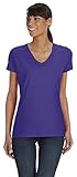 Fruit of the Loom Ladies 5 oz. 100% Heavy Cotton HD V-Neck T-Shirt