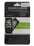 LG Optimus Q Screen Protector MATTE CLEAR Straight Talk Scratch Proof PRE-CUT