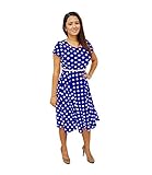 DBG Women's Short Sleeves Scoop Neck Polyester Dress