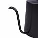 Kingnice 600 Milliliter 2.5 Cup Stainless Steel Pouring Over Gooseneck Kettle for Coffee or Tea
