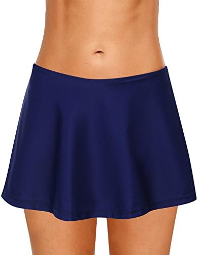 Dolamen Women Swim Skirt Shorts, 2018 Ladies Girls Swimwear Bottoms with Brief Short Skirted Mini Bikini Swimming Costumes Swimsuit Beachwear