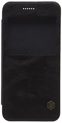 Capa Flip Nillkin QIN para HTC One A9, [Couro PU][Fina e Leve][Proteção 360 graus], HTC One A9 - Preta