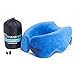 Travelrest Ultimate Memory Foam Travel Pillow/Neck Pillow - Therapeutic, Ergonomic & Patented - Washable Cover - Most Comfortable Neck Pillow - Compresses to 1/4 of its Size (2 Year Warranty) (Blue) primary