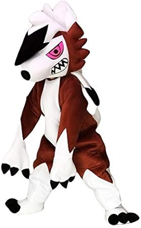 Amazon Rushopn ルガンロック ルガルガン ポケモン Go ミッドナイトフォーム ウルフマスコットコスチューム Rushopn スポーツ アウトドア
